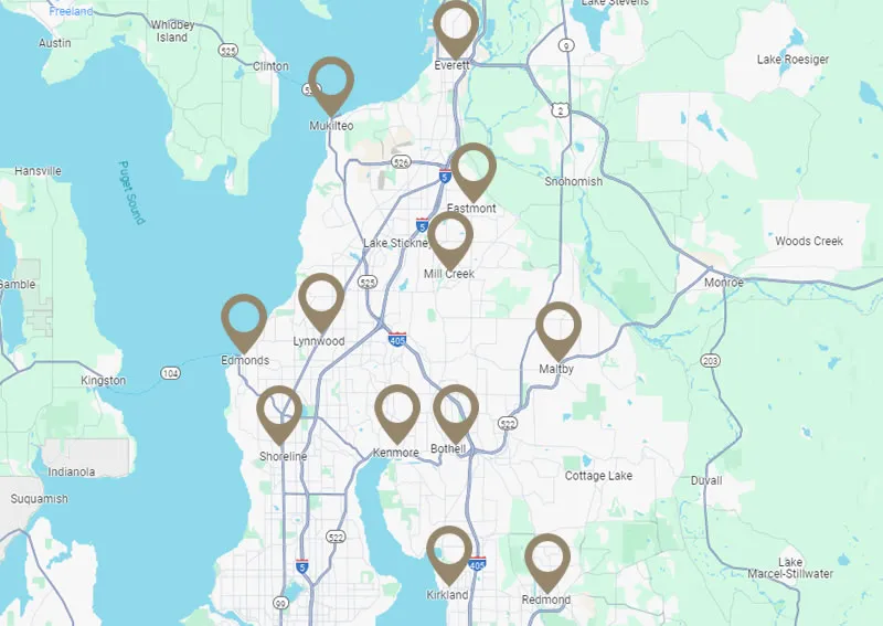 Service Area Map